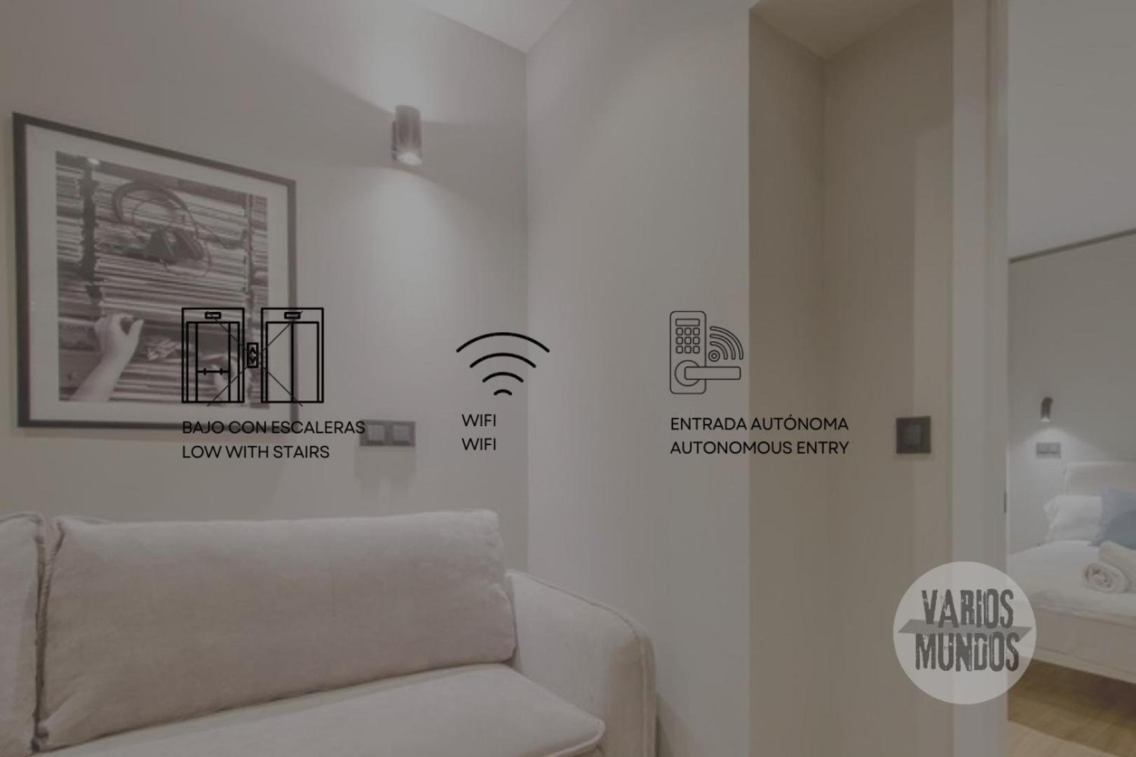 Urban And Central Apt 5Pax En Calle Silva-Gran Via E2 Madrid Buitenkant foto